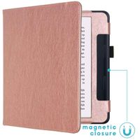 imoshion Vegan Leather Klapphülle Kobo Sage / Tolino Epos 3 - Rosé gold