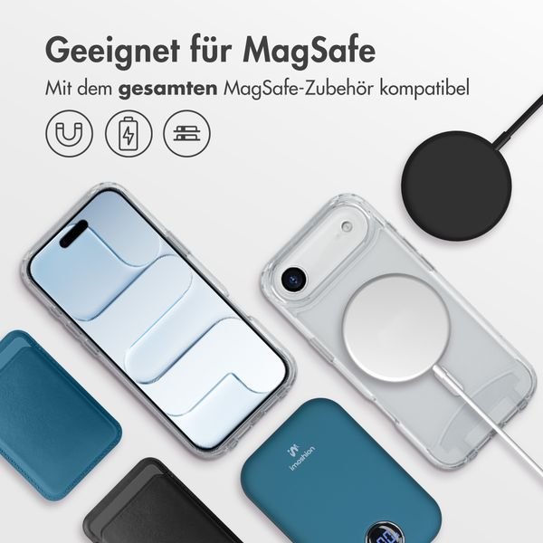 imoshion MagSafe Hülle mit abnehmbarem Band Apple iPhone Air - Transparent