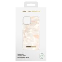 iDeal of Sweden Fashion Back Case für das iPhone 15 Plus - Rose Pearl Marble