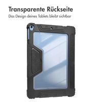 Accezz Rugged Trifold Klapphülle Apple iPad 11 (2025) 11 Zoll A16 / iPad 10 (2022) 10.9 Zoll - Schwarz