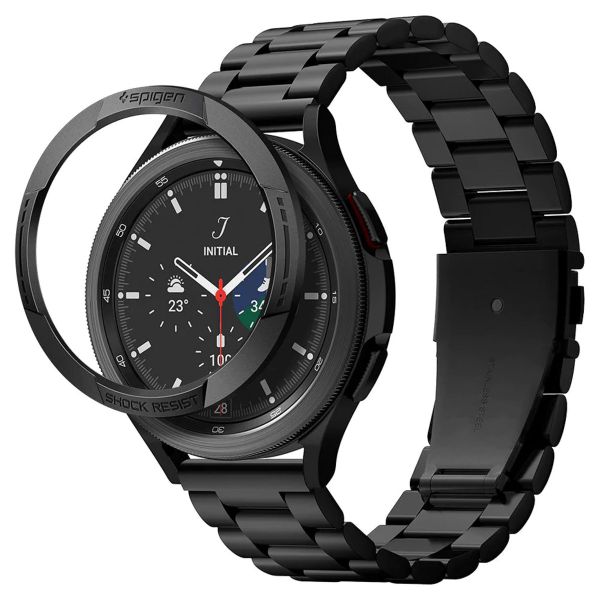 Spigen Chrono Shield für die Samsung Galaxy Watch 4 Classic - 46 mm - Schwarz