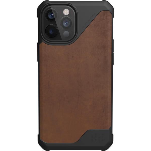 UAG Back Cover Metropolis LT iPhone 12 Pro Max - Leather Brown