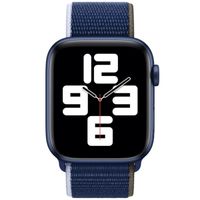 Apple Sport Loop Armband für das  Apple Watch Series 1 t/m 9 / SE (38/40/41 mm) | Series 10 / 11 (42 mm) - Abyss Blue
