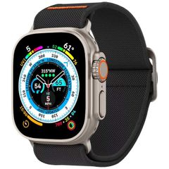 Spigen Lite Fit Ultra Armband für das  Apple Watch Series 1 t/m 11 / SE / Ultra (44/45/46/49 mm) - Schwarz