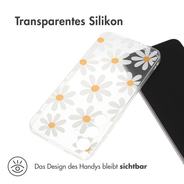 imoshion Design Hülle für das Samsung Galaxy S24 Plus - Daisy flower