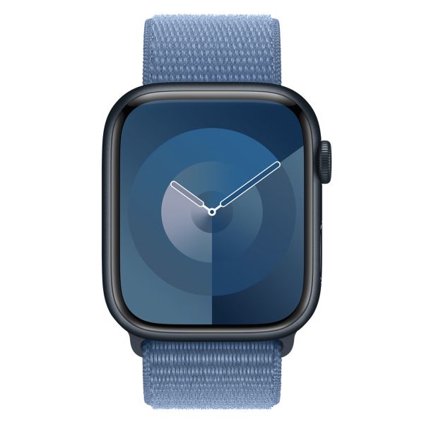 Apple Sport Loop Armband für das  Apple Watch Series 1 t/m 11 / SE / Ultra (44/45/46/49 mm) - Winter Blue