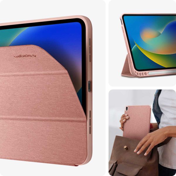 Spigen Urban Fit Klapphülle für das iPad 10 (2022) 10.9 Zoll - Rosegold