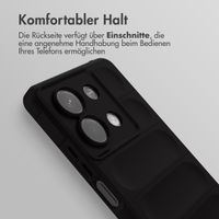 imoshion EasyGrip Back Cover für das Xiaomi Redmi Note 13 (5G) - Schwarz