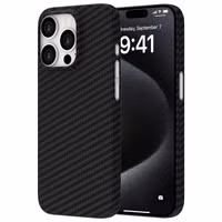 Accezz MagSafe Kevlar Hülle Apple iPhone 15 Pro Max - Black