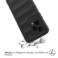 imoshion EasyGrip Backcover für das Honor 200 Lite - Schwarz