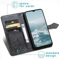 imoshion Mandala Klapphülle Nokia G10 / G20 - Schwarz