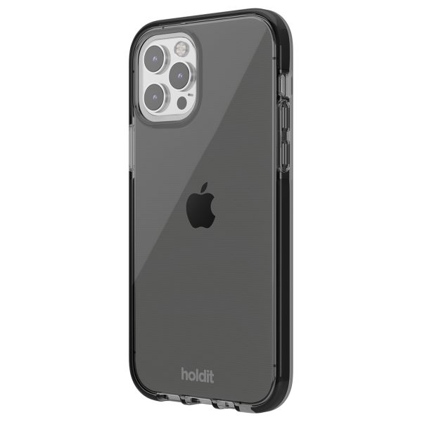 Holdit Seethru Case für das iPhone 12 (Pro) - Black