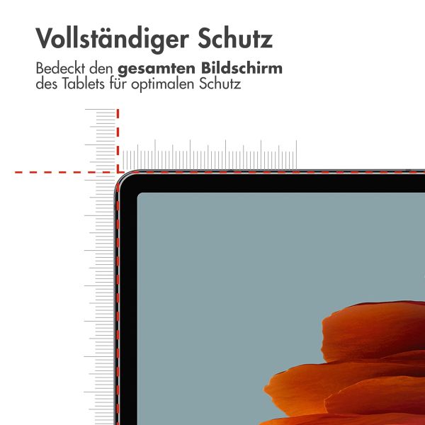 imoshion Displayschutz aus gehäretem Glas für das Samsung Galaxy Tab S10 Plus / Tab S9 FE Plus / S9 Plus / S8 Plus / S7 Plus / Tab S7 FE 5G - Transparant