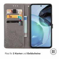 imoshion Mandala Klapphülle für das Motorola Moto G72 - Grau