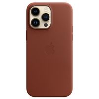 Apple Leder-Case MagSafe für das Apple iPhone 14 Pro Max - Umber