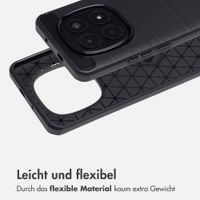 imoshion Brushed Back Cover Xiaomi Redmi Note 15 Pro Plus (5G) - Schwarz