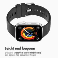 imoshion Silikonband für das  Huawei Watch Fit 3 - Schwarz