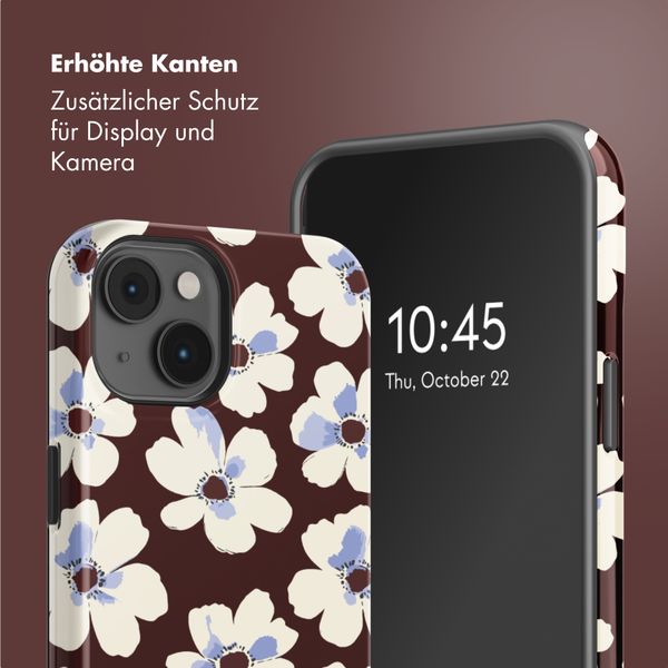 Selencia Vivid Rückabdeckung mit MagSafe Apple iPhone 14 - Choco Flower Pop