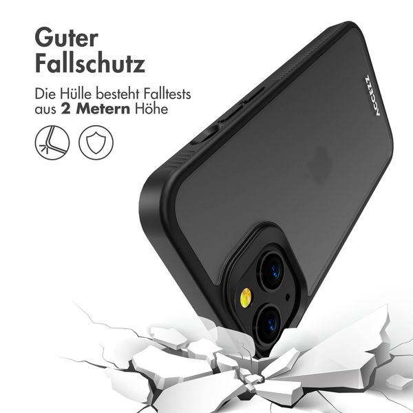 Accezz Rugged Frosted Back Cover für das Apple iPhone 13
