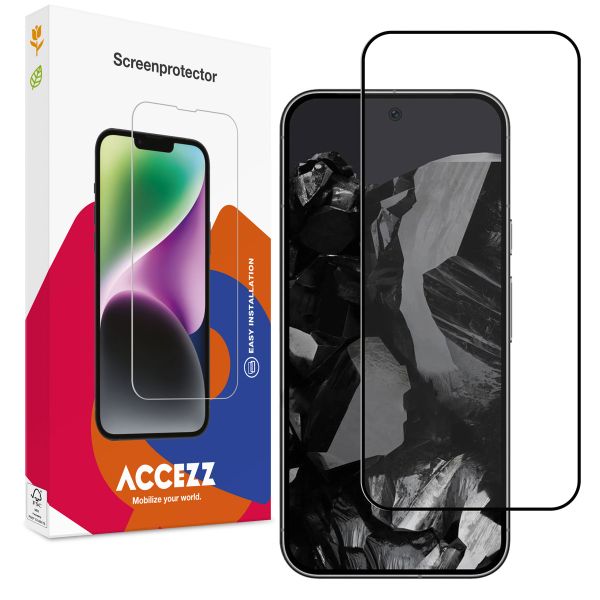 Accezz Full Cover Screen Protector aus gehärtetem Glas für das Google Pixel 9 Pro XL / 10 Pro XL