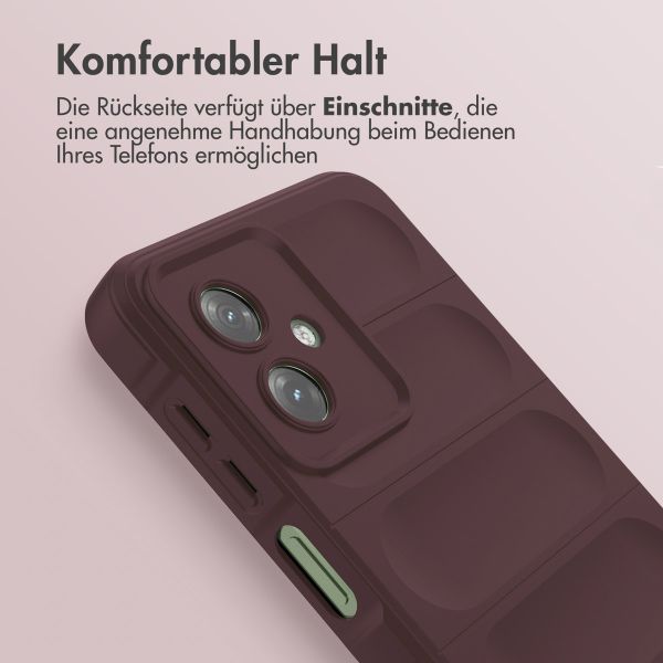 imoshion EasyGrip Backcover Motorola Moto G54 - Aubergine