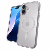 ZAGG Crystal Palace Snap Backcover MagSafe für das Apple iPhone 16 - Transparent