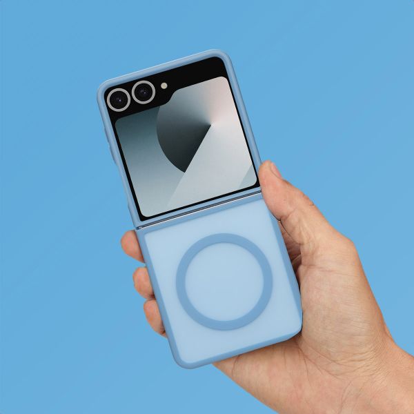 imoshion Color Guard Back Cover mit MagSafe Samsung Galaxy Z Flip 7 - Hellblau