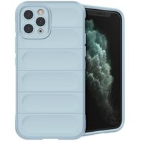 imoshion EasyGrip Back Cover für das iPhone 11 Pro - Hellblau