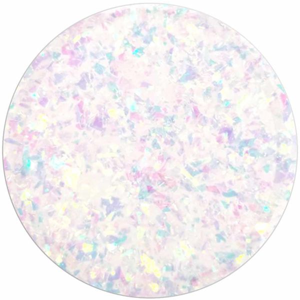 PopSockets Luxe PopGrip - Abnehmbar - Iridescent Confetti White