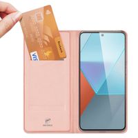 Dux Ducis Slim TPU Klapphülle für das Xiaomi Redmi Note 13 Pro (5G) / Poco X6 - Rose Gold