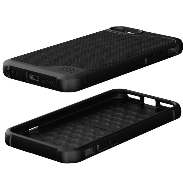 UAG Back Cover Metropolis LT für das Apple iPhone SE (2022 / 2020) / 8 / 7 / 6(s) - Schwarz