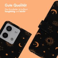 imoshion Design Klapphülle für das Xiaomi Redmi Note 13 (5G) - Sky Black