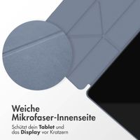 imoshion Origami Klapphülle für das Samsung Galaxy Tab A9 Plus - Dark Lavender