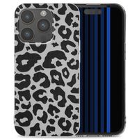 imoshion Design Hülle Apple iPhone 15 Pro - Leopard Transparent