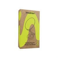 imoshion Handyhalterung für das Auto mit MagSafe - Kabelloses Ladegerät - Armaturenbrett - Schwarz