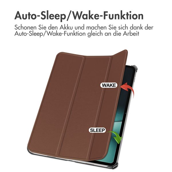 imoshion Trifold Klapphülle OnePlus Pad - Braun