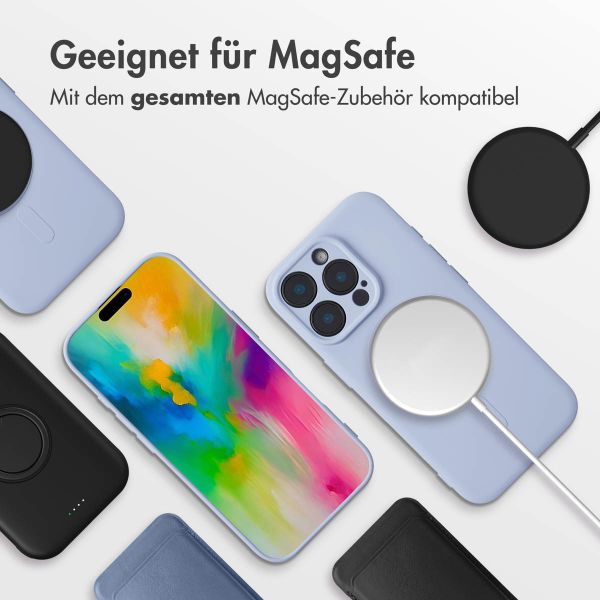 imoshion Color Back Cover mit MagSafe für das iPhone 16 Pro - Lila