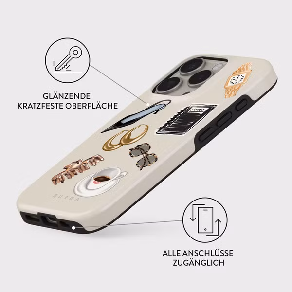 Burga Tough Back Cover MagSafe Apple iPhone 16 Pro - Boss Babe