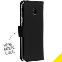 Accezz Wallet TPU Klapphülle Samsung Galaxy J3 (2017) - Schwarz