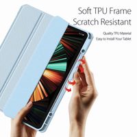 Dux Ducis Toby Klapphülle Apple iPad Pro 12.9 (2018/2020/2021/2022) - Blau