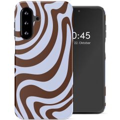 Selencia Vivid Back Cover Samsung Galaxy A17 (5G) / (4G) - Dream Swirl Chocolate