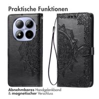 imoshion Mandala Klapphülle Xiaomi Redmi Note 15 Pro Plus (5G) - Schwarz