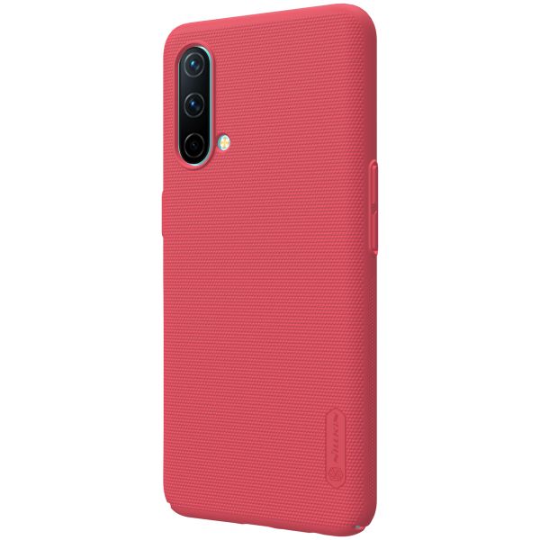 Nillkin Super Frosted Shield Case für das OnePlus Nord CE 5G - Rot