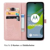 imoshion Mandala Klapphülle Motorola Moto E13 - Rosé gold