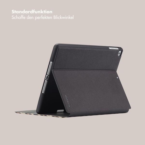 Selencia Vivid Klapphülle Apple iPad 6 (2018) 9.7 Zoll / iPad 5 (2017) 9.7 Zoll - Wild Leo