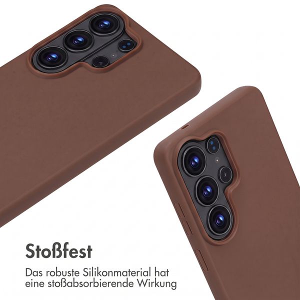 imoshion SilikonHülle mit Band Samsung Galaxy S26 Ultra - Braun