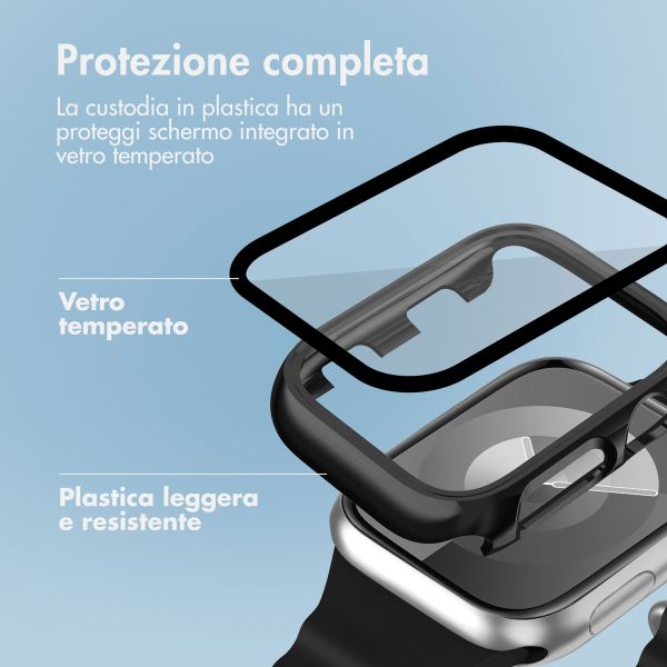 imoshion Full Cover glänzendes Hard Case Apple Watch 1 / 2 / 3 - 42 mm - Schwarz