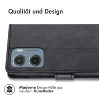 imoshion Luxuriöse Klapphülle Motorola Moto G05 / E15 - Schwarz