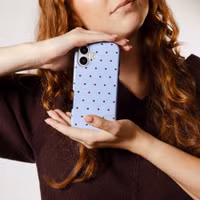Selencia Vivid Back Cover Samsung Galaxy A37 (5G) - Happy Dots Digital Sky