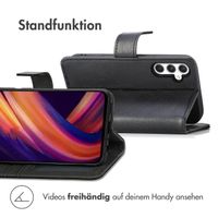 imoshion Luxuriöse Klapphülle Samsung Galaxy A25 (5G) - Schwarz